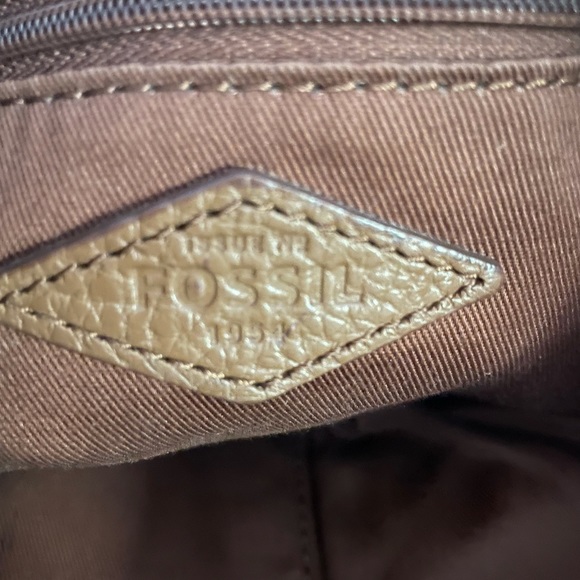 Fossil Pebble Leather Crossbody - Picture 4 of 5